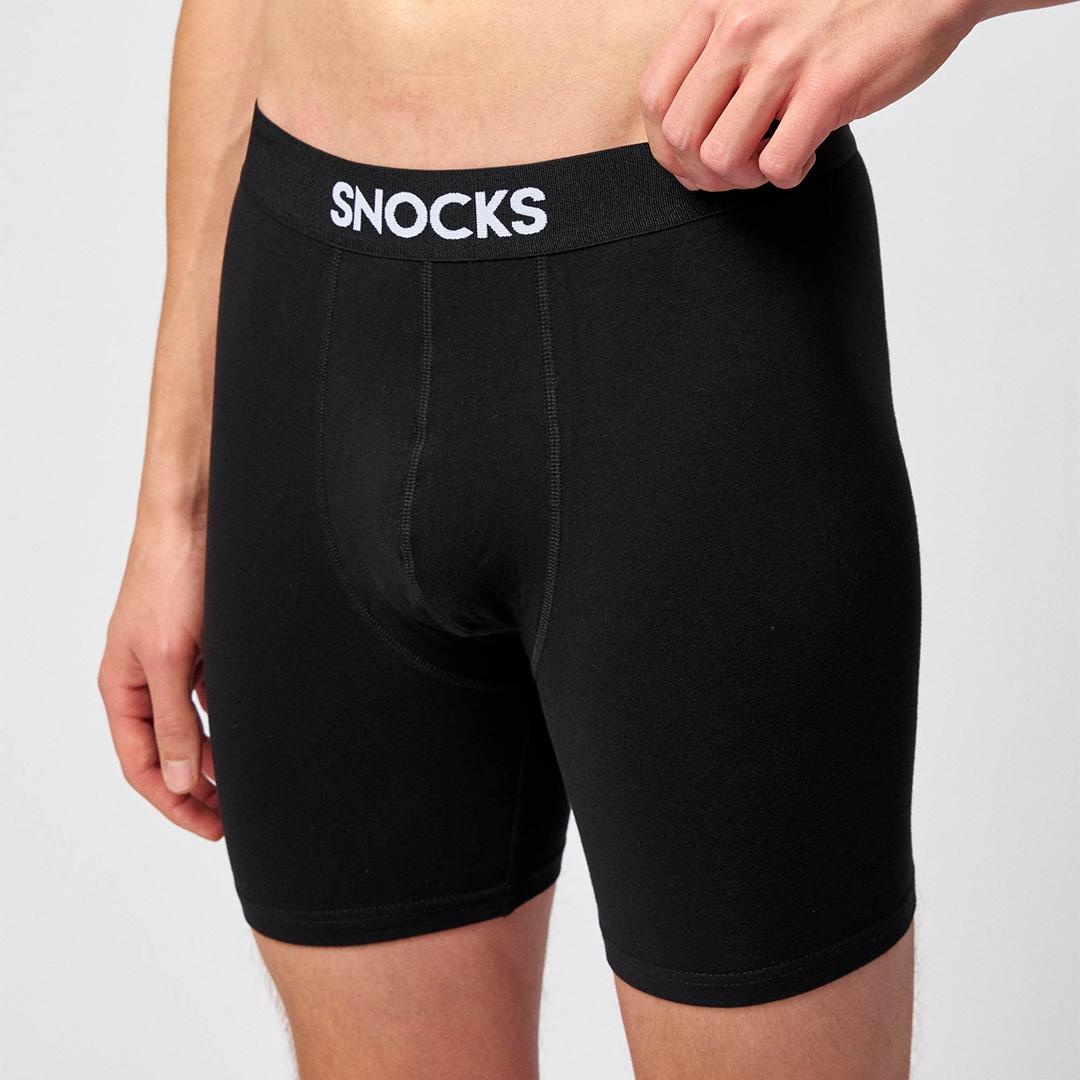 Produktbild SNOCKS Herren Long Boxer aus Bio-Baumwolle 2er Pack 7 von 8