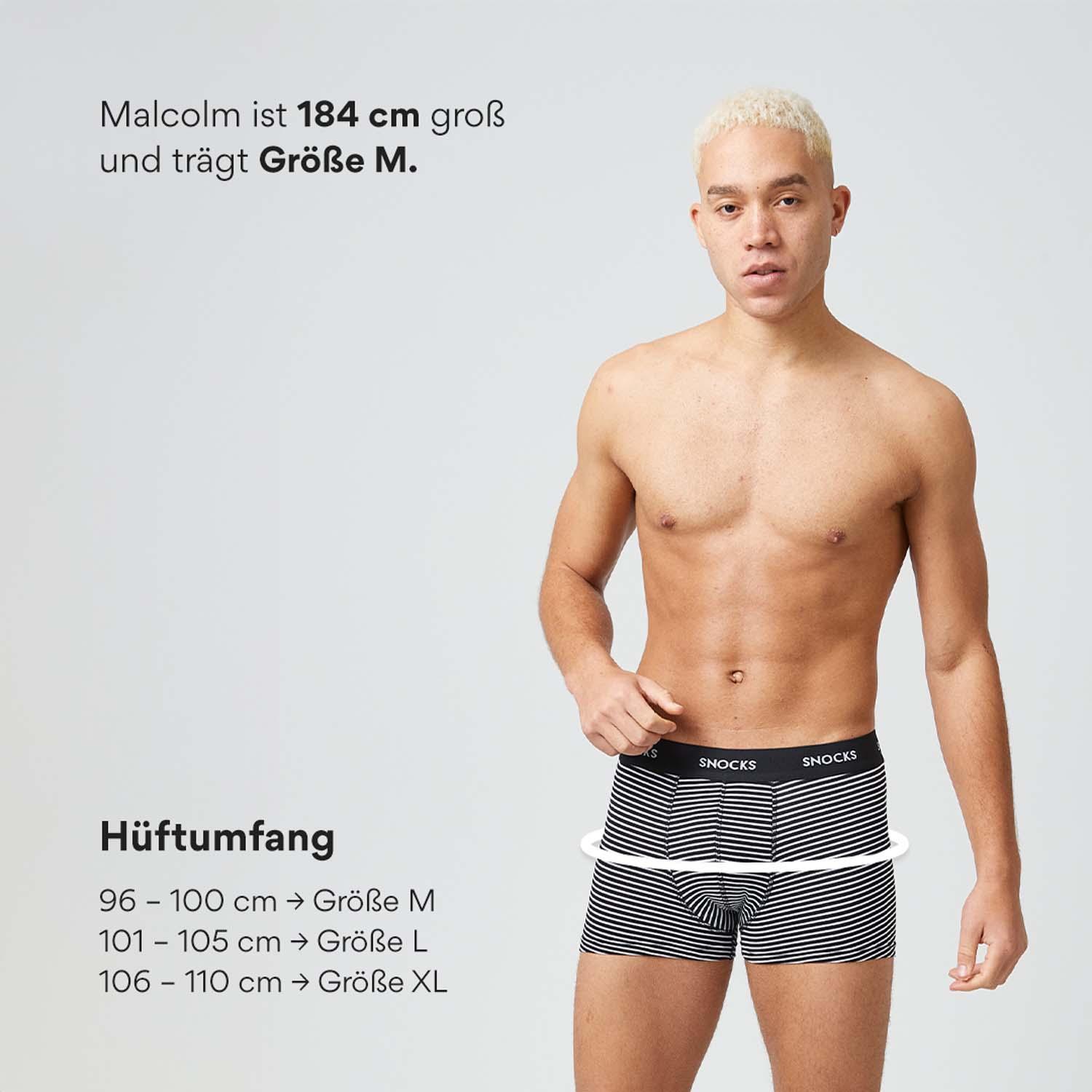 Produktbild SNOCKS Herren Boxershorts aus Bio-Baumwolle 2er Pack 2 von 8