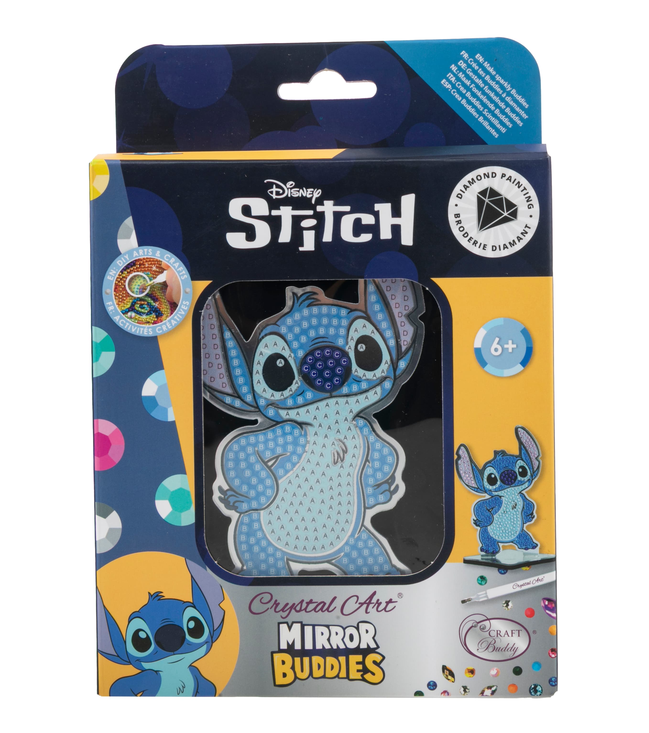 Craft Buddy - Crystal Art Diamond Painting Mirror Buddies Stitch