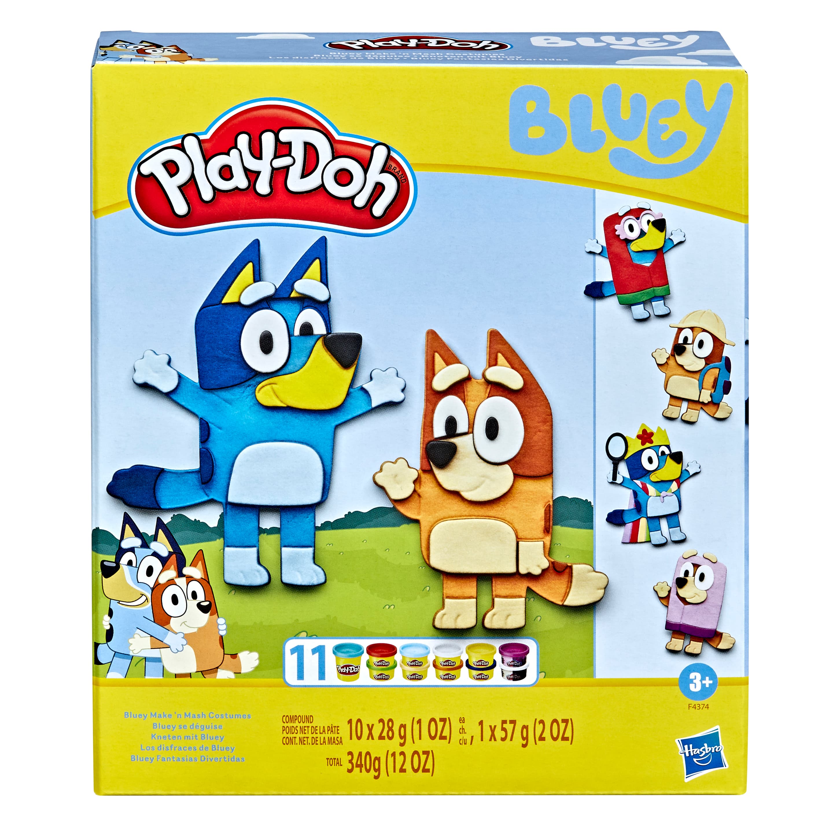 Hasbro - Play-Doh Kneten mit Bluey