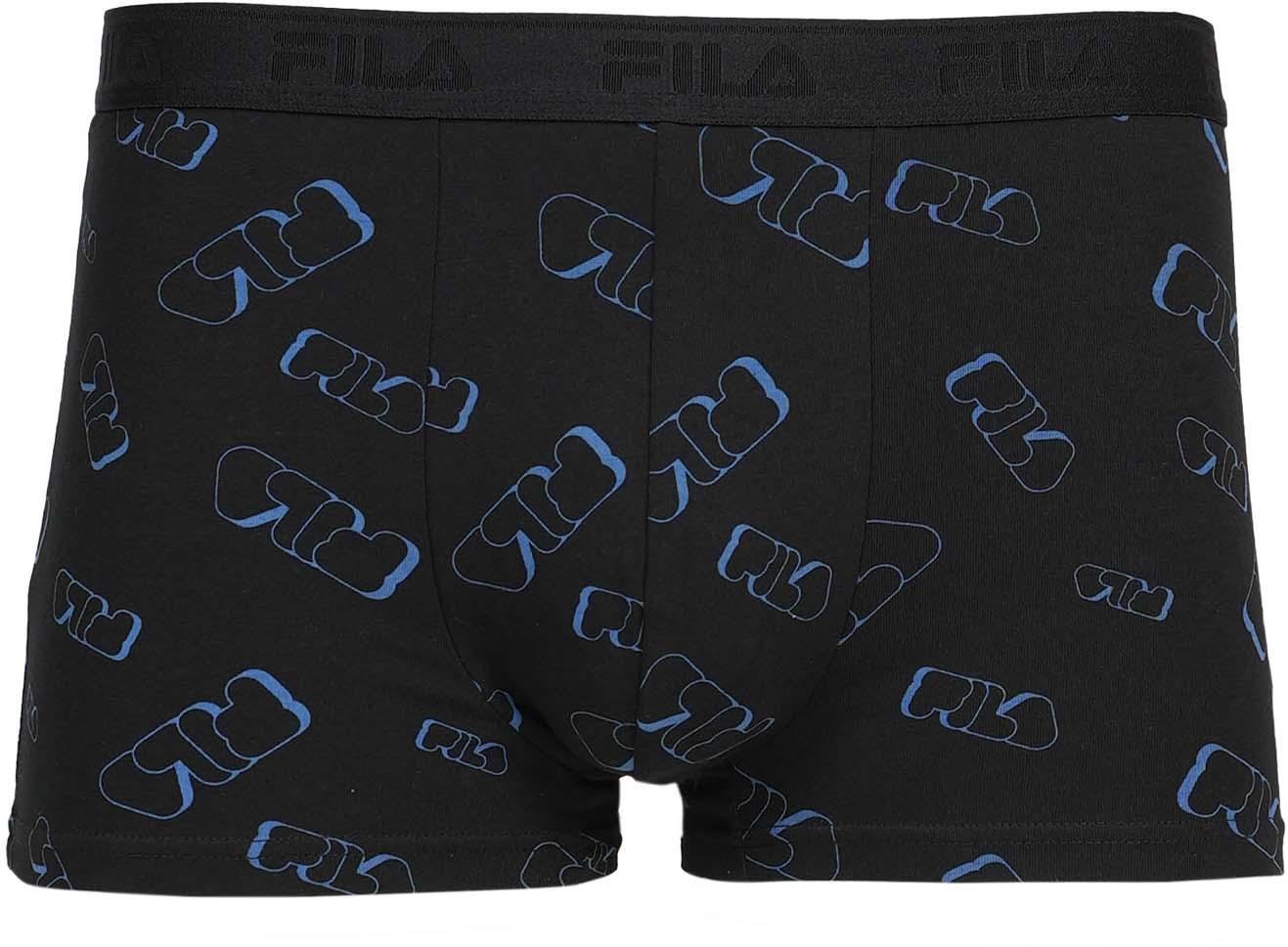 Produktbild FILA Herren Unterhose Boxer Elastisch mit Logo 2er Pack 2 von 10