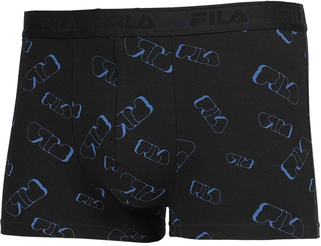Produktbild FILA Herren Unterhose Boxer Elastisch mit Logo 2er Pack 3 von 10