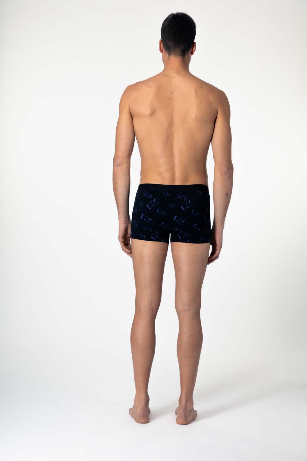 Produktbild FILA Herren Unterhose Boxer Elastisch mit Logo 2er Pack 6 von 10