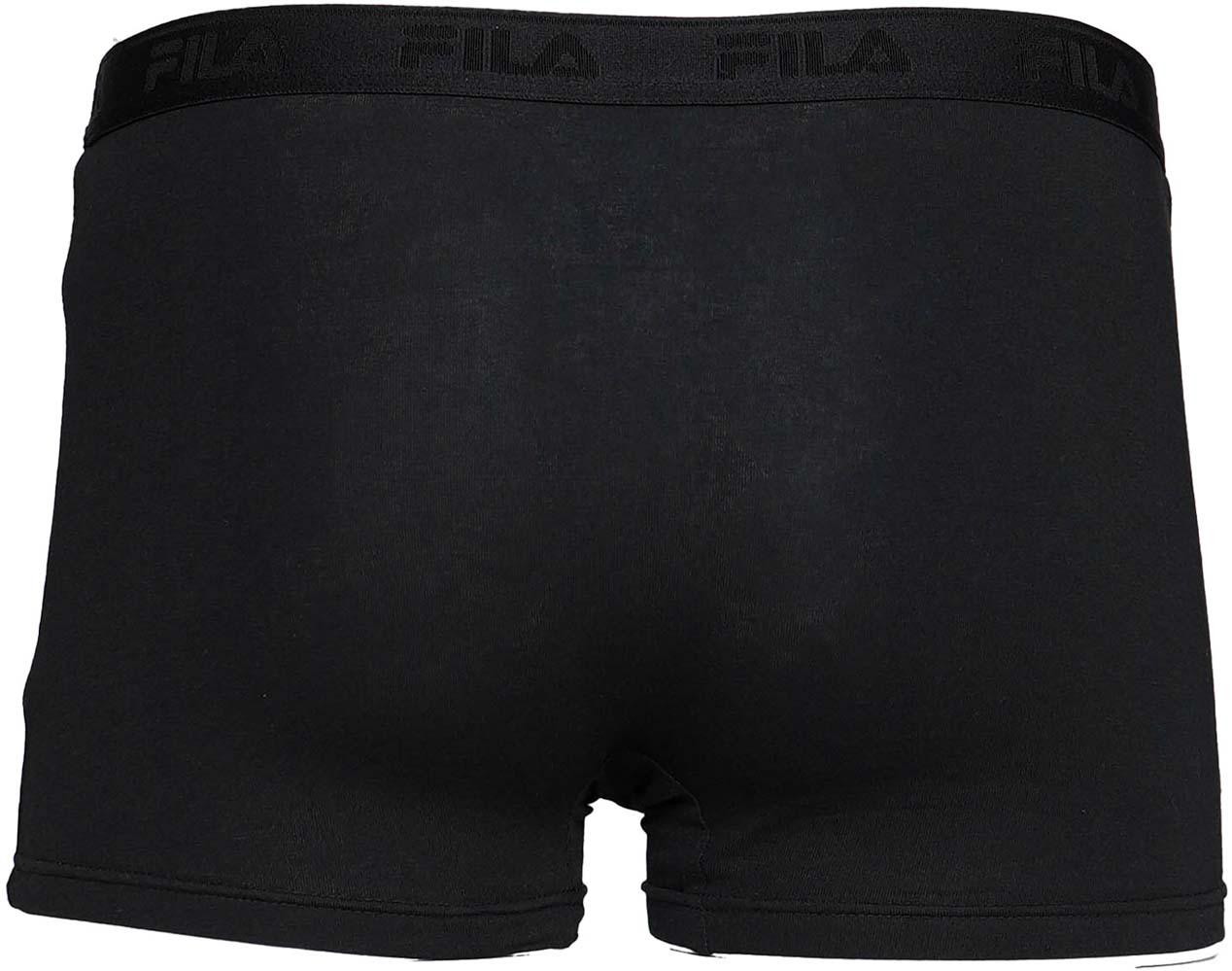 Produktbild FILA Herren Unterhose Boxer Elastisch mit Logo 2er Pack 9 von 10