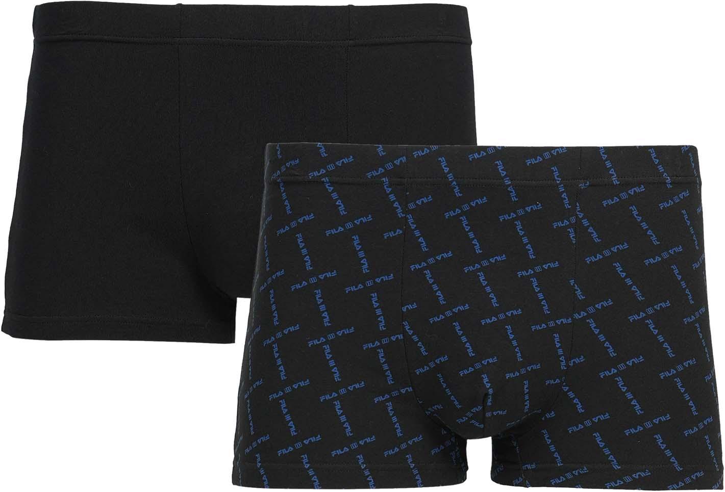 FILA Herren Unterhose Boxer Elastisch 2er Pack