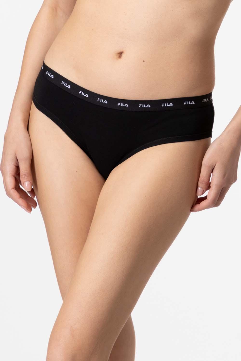 Produktbild FILA Damen Unterhose Brief Elastisch mit Logo 3er Pack 2 von 4