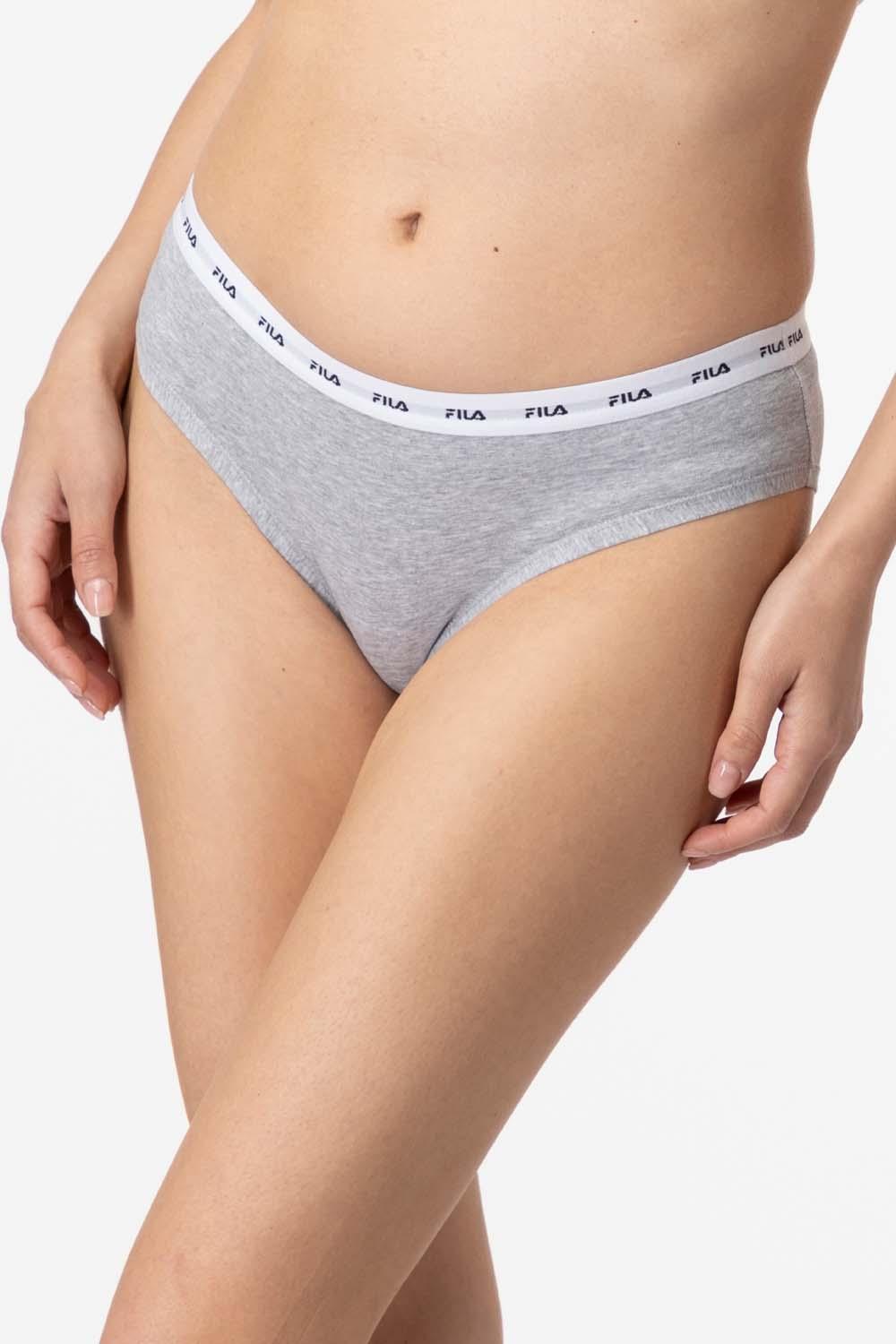 Produktbild FILA Damen Unterhose Brief Elastisch mit Logo 3er Pack 4 von 4