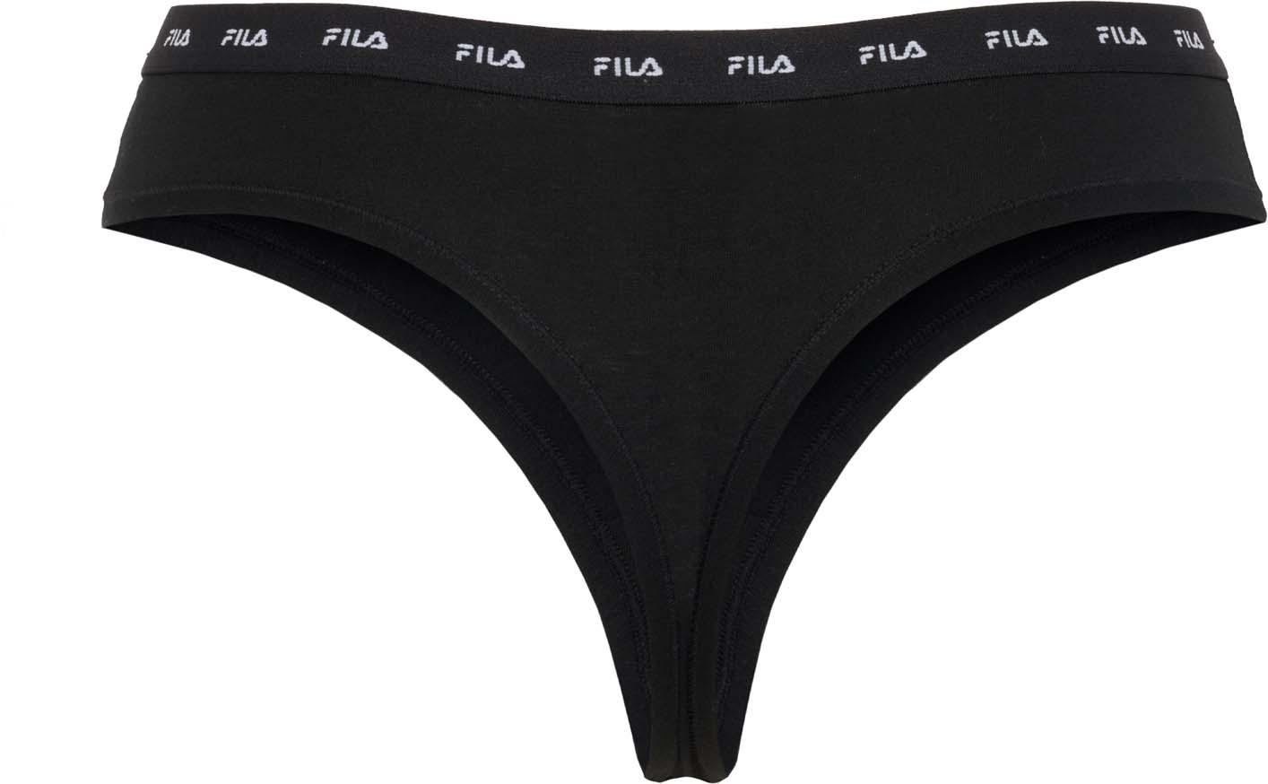 Produktbild FILA Damen Unterhose String Elastisch mit Logo 3er Pack 4 von 10