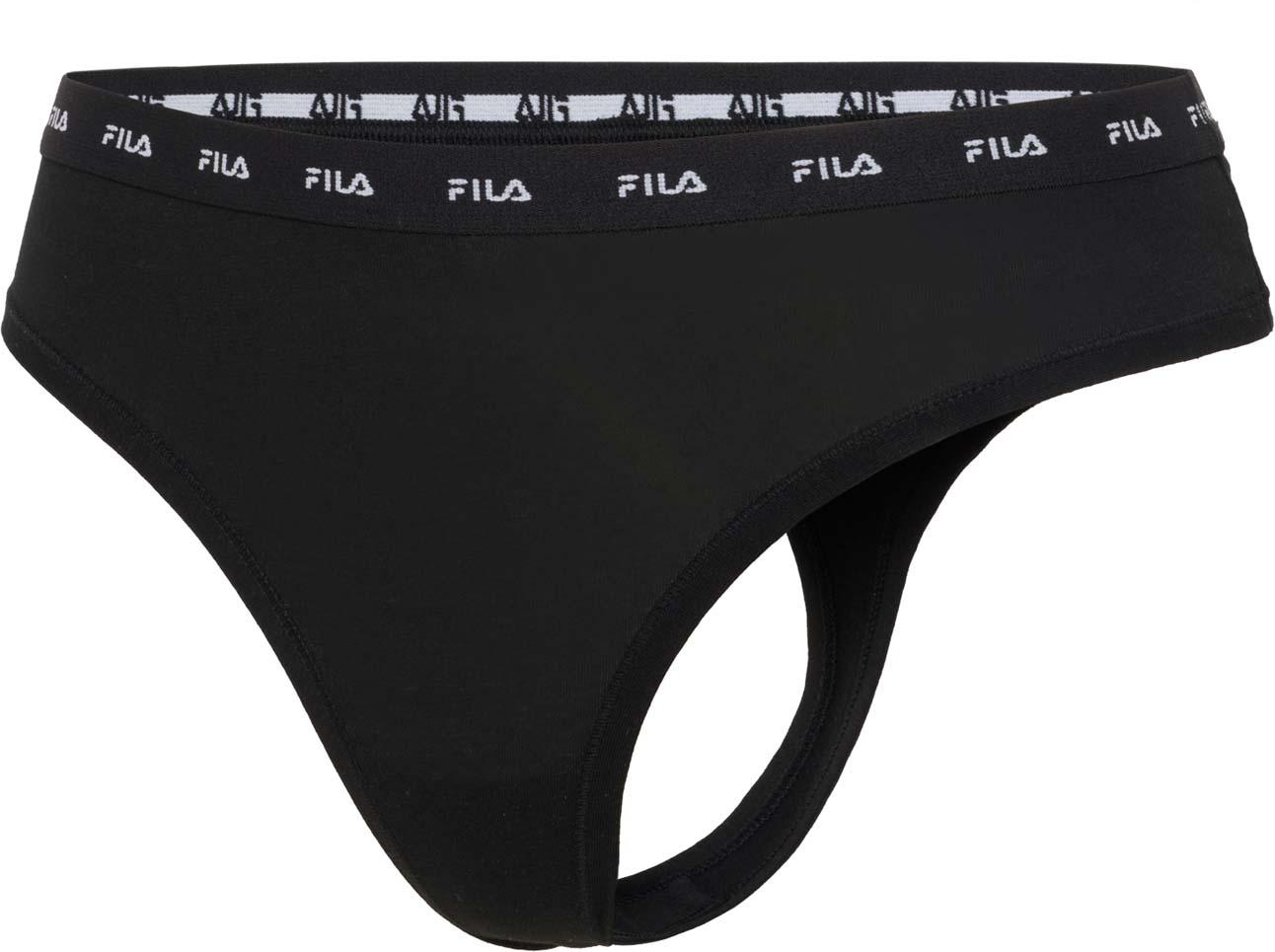 Produktbild FILA Damen Unterhose String Elastisch mit Logo 3er Pack 3 von 10