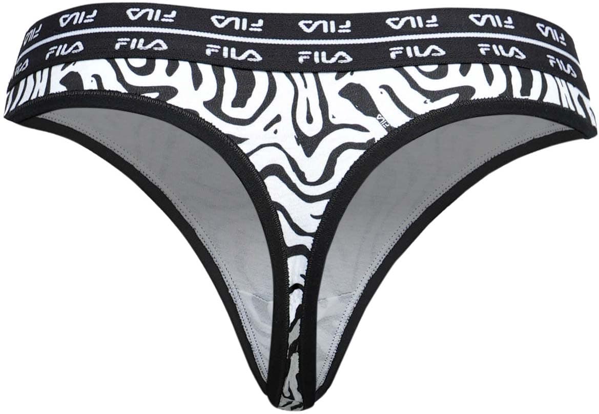 Produktbild FILA Damen Unterhose String Elastisch mit Logo 3 von 5
