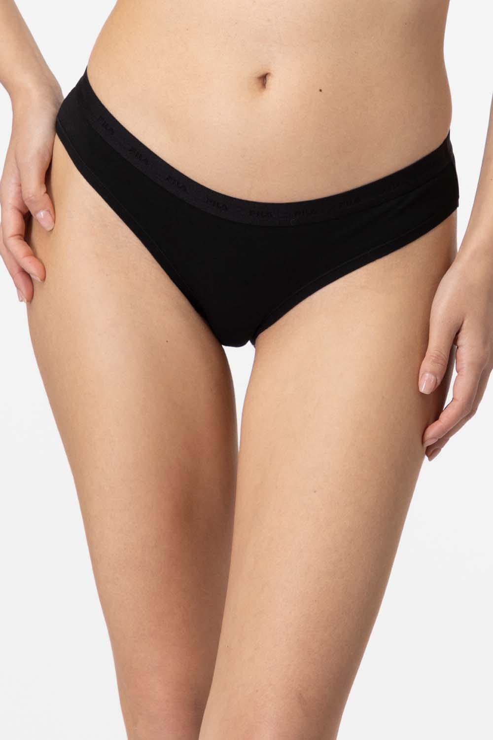 Produktbild FILA Damen Unterhose Brief Elastisch mit Logo 3er Pack 5 von 13
