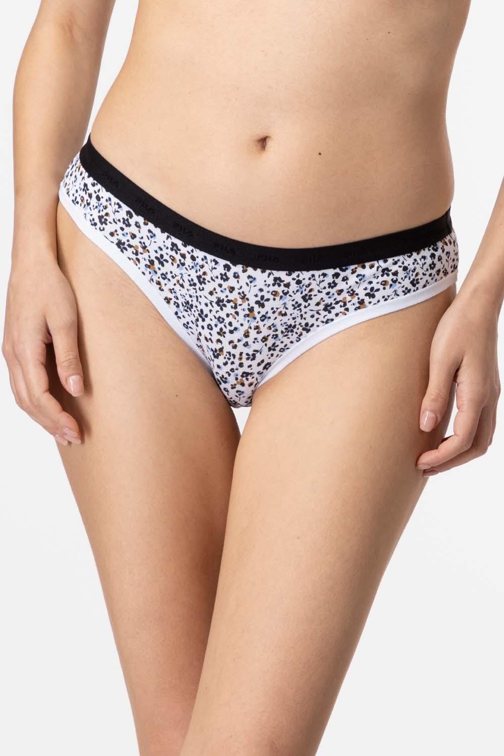 Produktbild FILA Damen Unterhose Brief Elastisch mit Logo 3er Pack 13 von 13