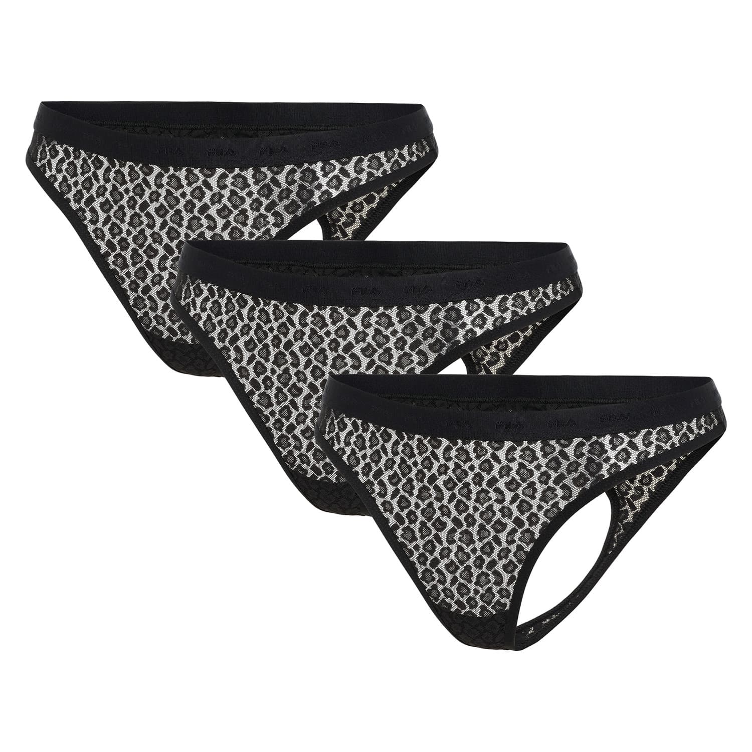 FILA Damen Unterhose String 3er Pack