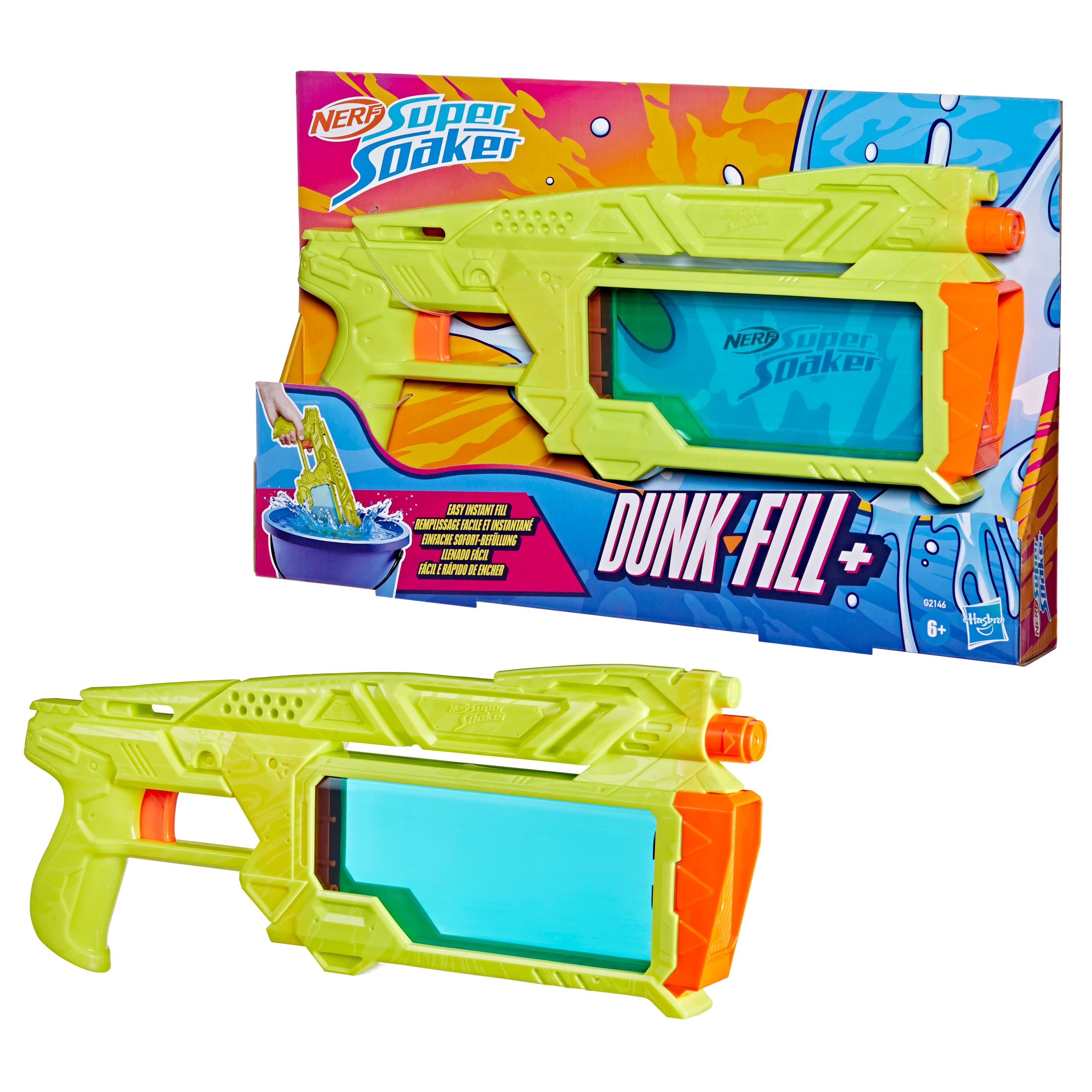 Hasbro - Nerf Super Soaker Dunk-Fill+