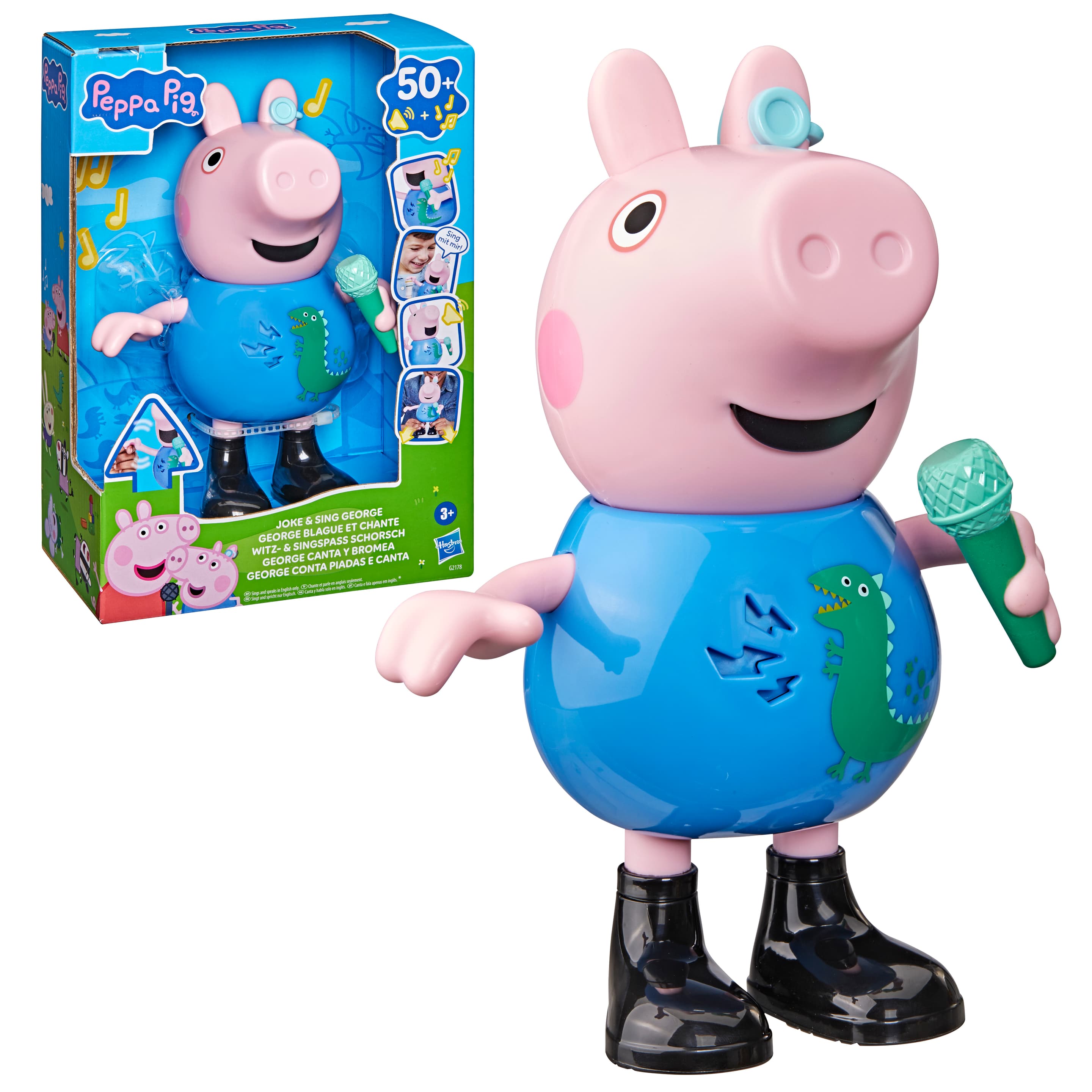 Hasbro - Peppa Pig Witz- und Singspaß Schorsch