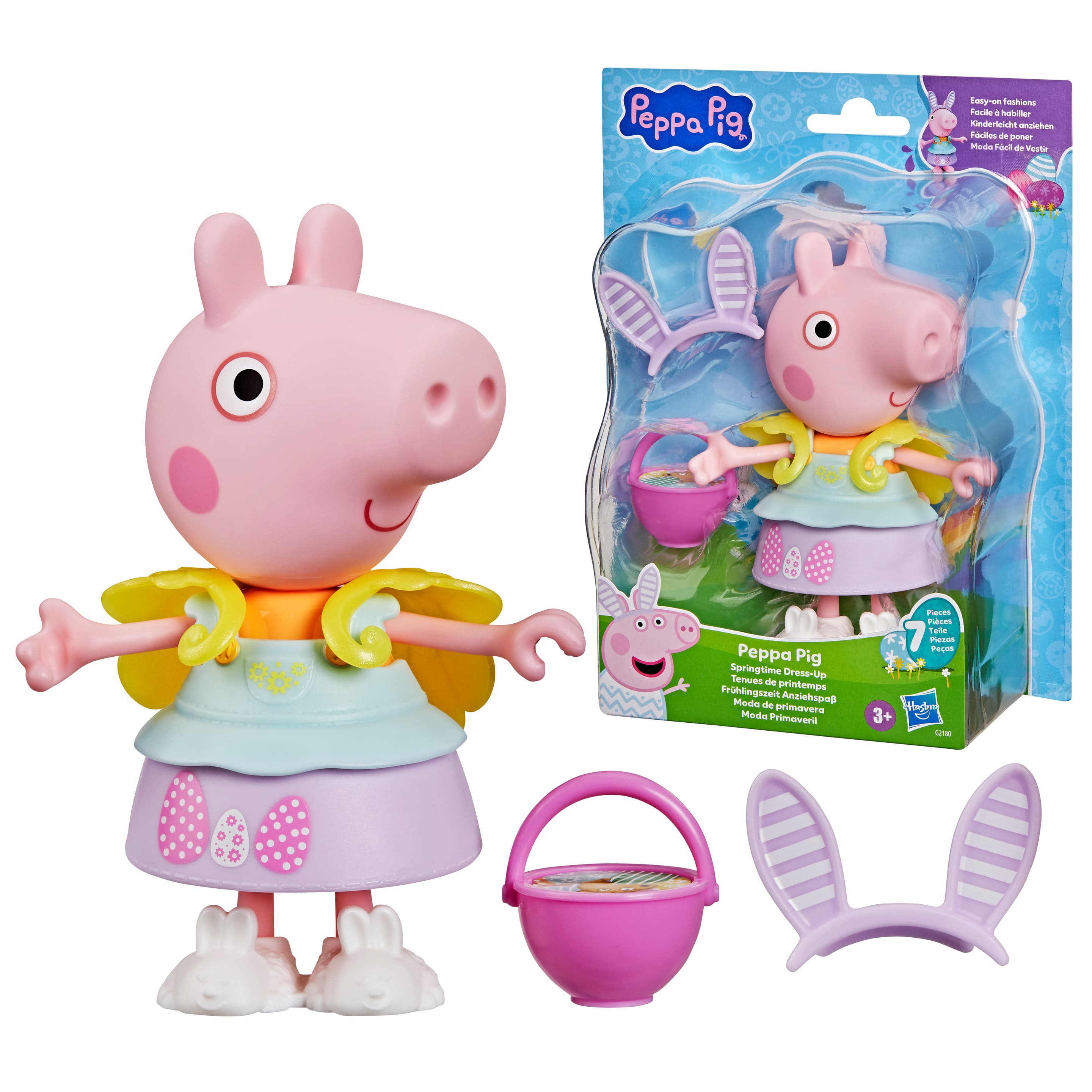 Hasbro - Peppa Pig Peppa Wutz Frühlingszeit Anziehspaß