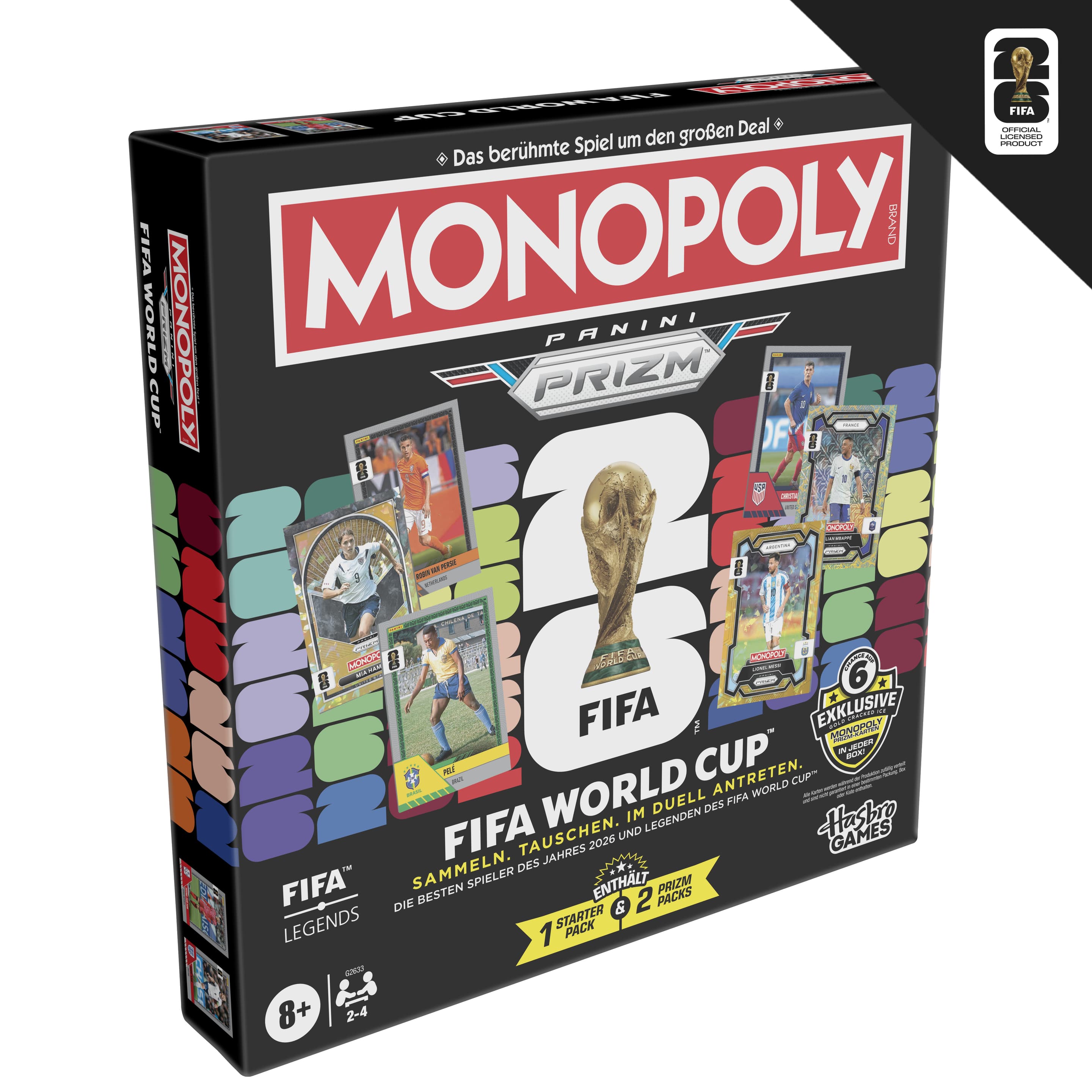 Hasbro - Monopoly Panini Prizm: FIFA World Cup