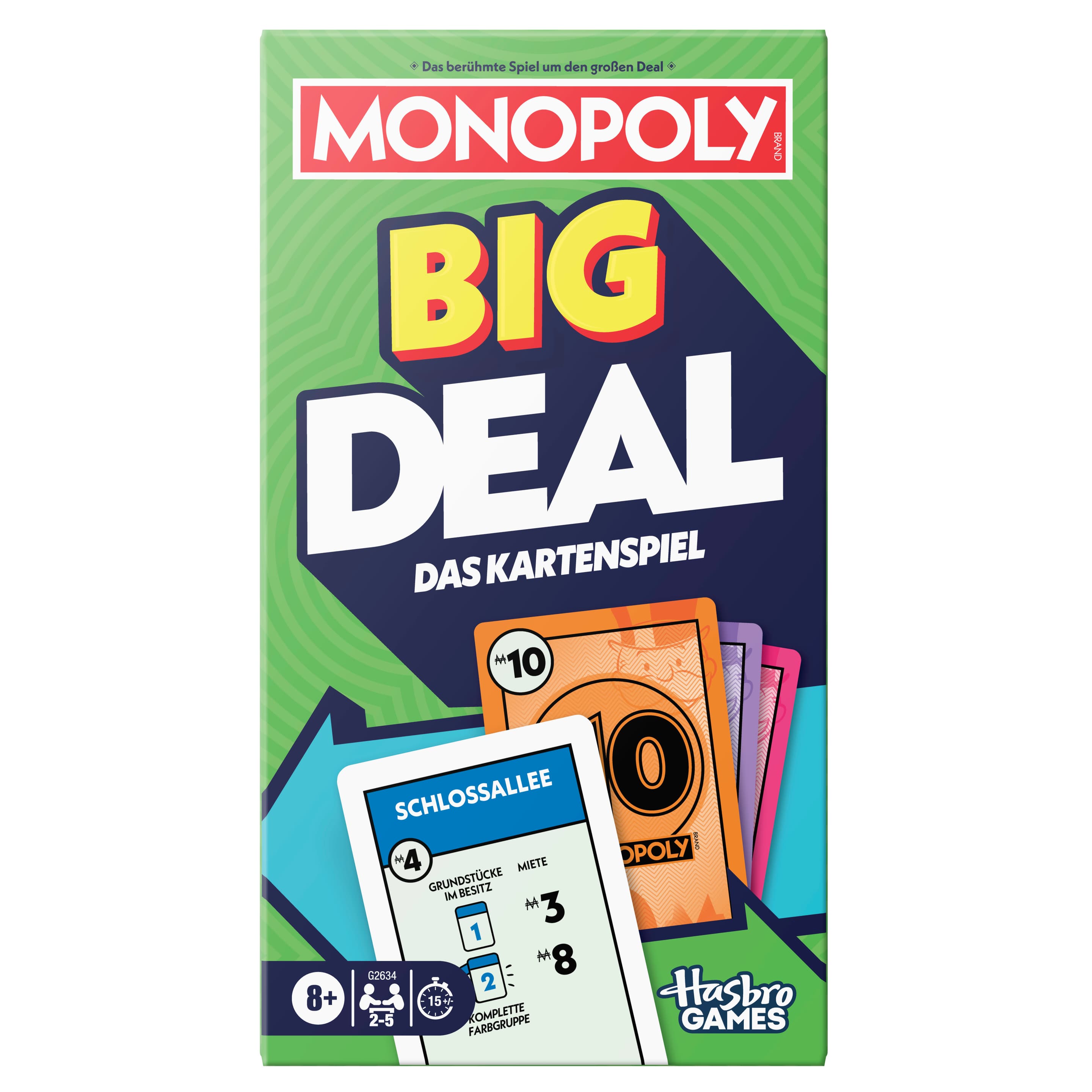 Hasbro - Monopoly Big Deal Kartenspiel