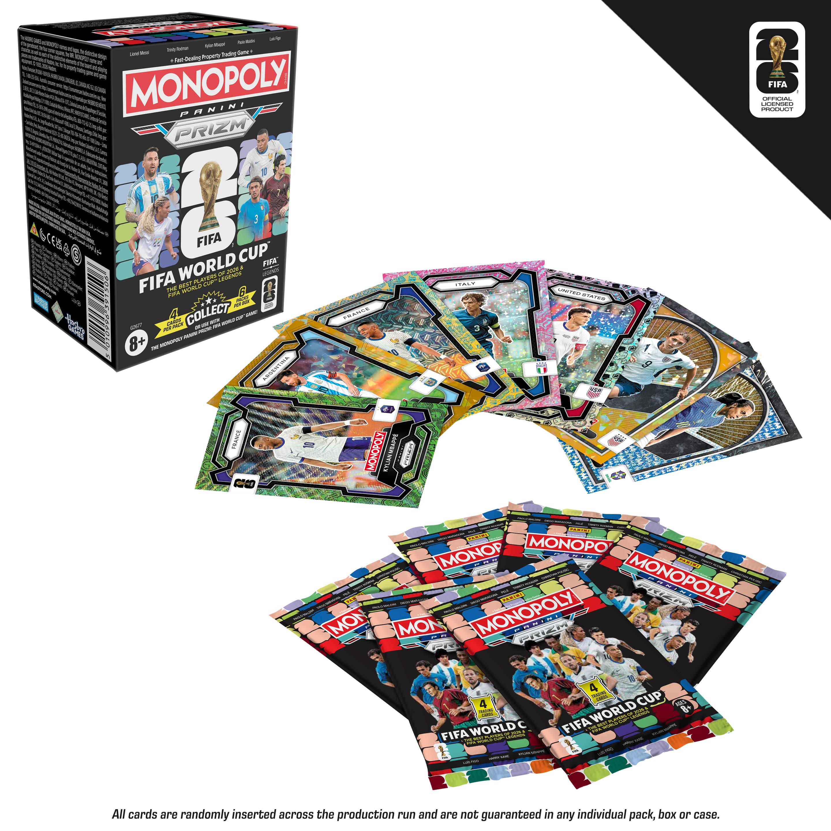 Hasbro - Monopoly Panini Prizm: FIFA World Cup Booster Box