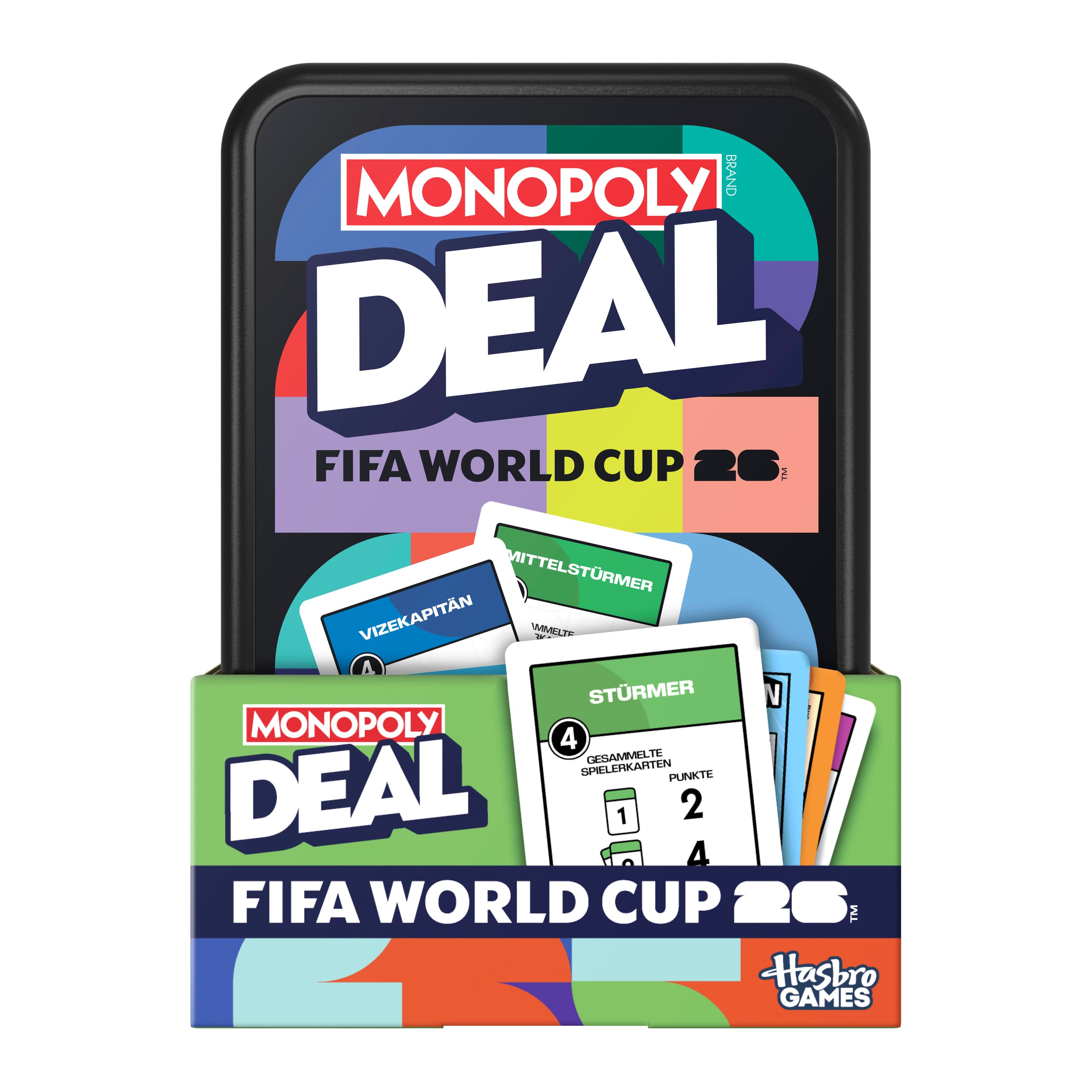 Hasbro - Monopoly Deal FIFA WM 2026 Kartenspiel