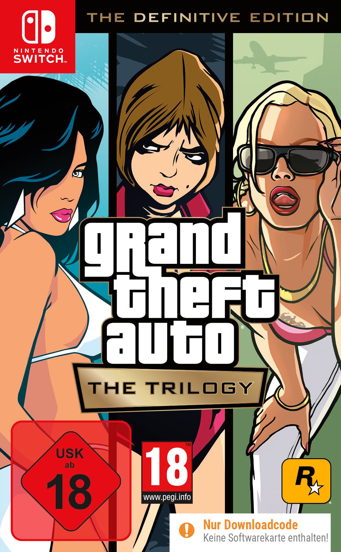 Grand Theft Auto: Trilogy - The Definitive Edition (Code in the Box)
