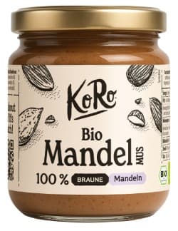 KoRo Bio Mandelmus braun