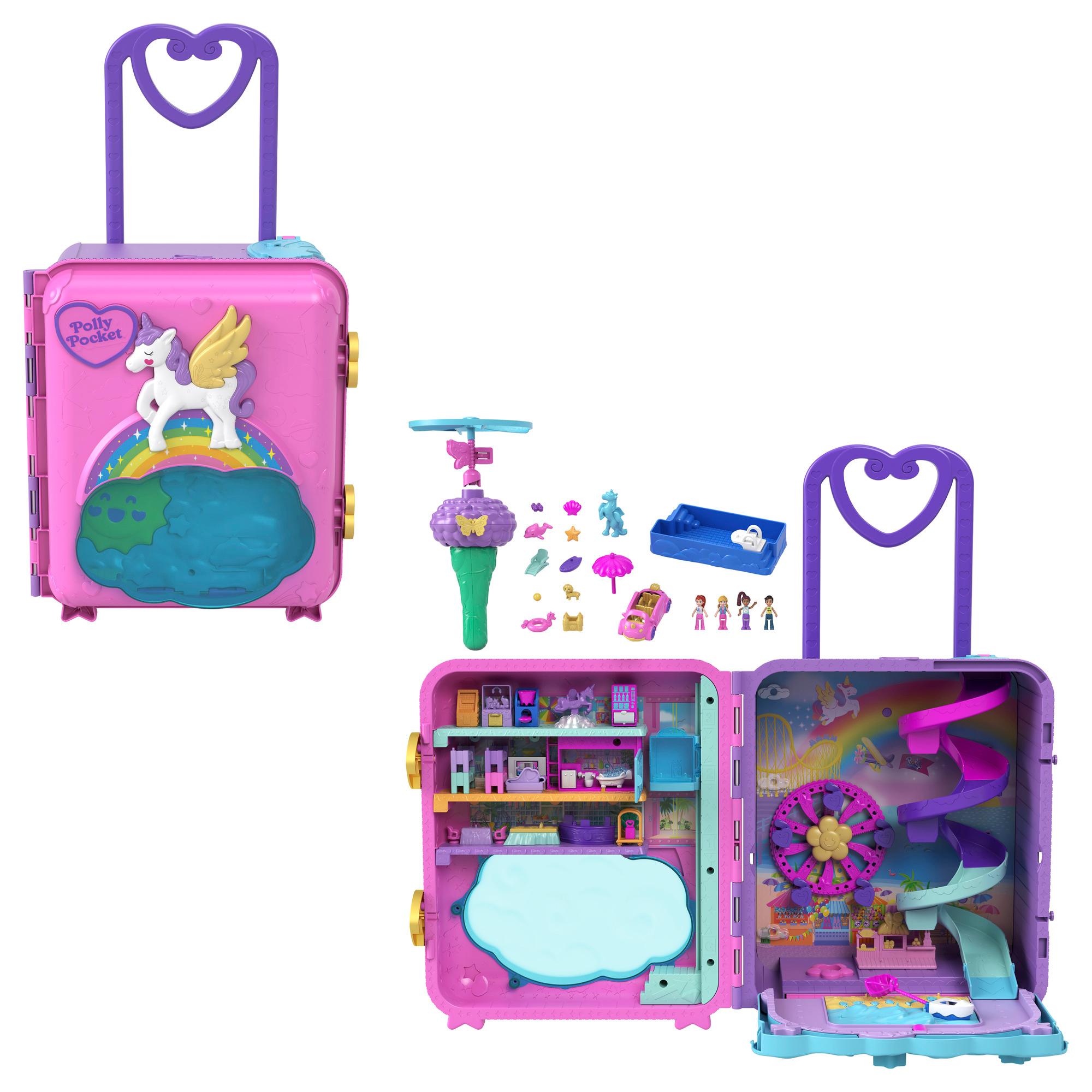 Produktbild Polly Pocket Puppen Pollyville Urlaub im Rollkoffer Spielset 7 von 7