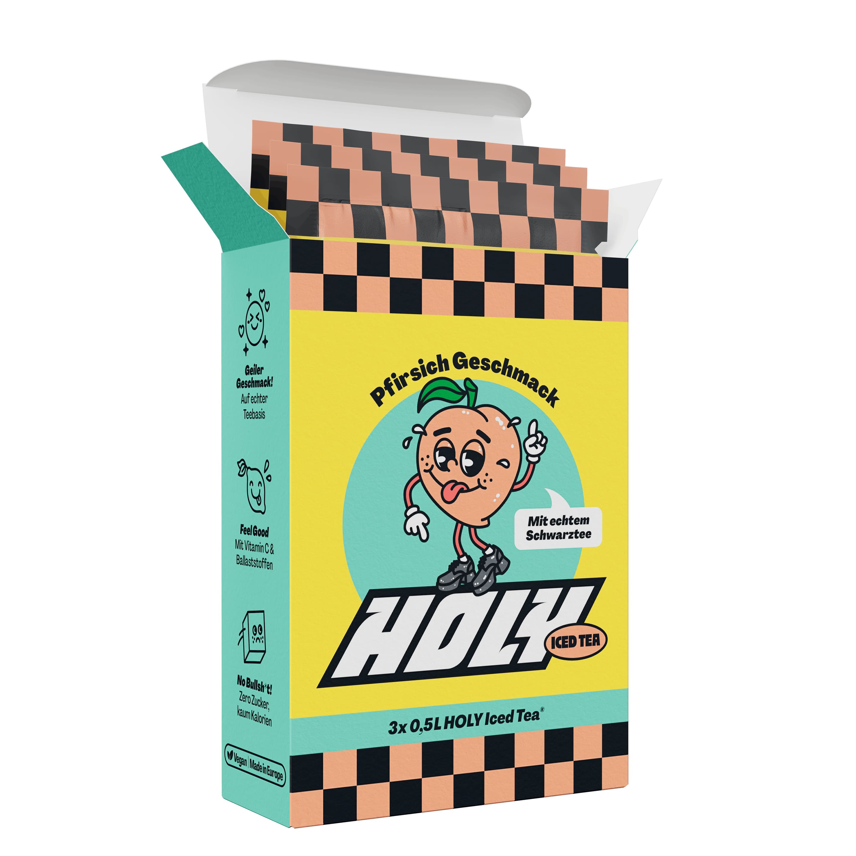 HOLY Iced Tea® 3er Box Pfirsich