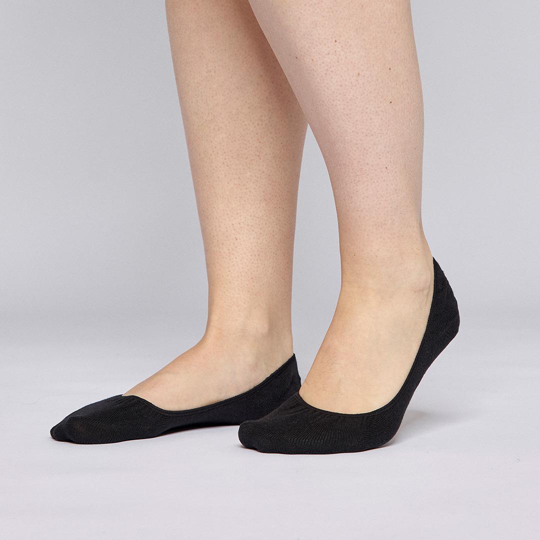 Produktbild SNOCKS Damen Füßlinge Mid Cut aus Bio-Baumwolle 2 von 4
