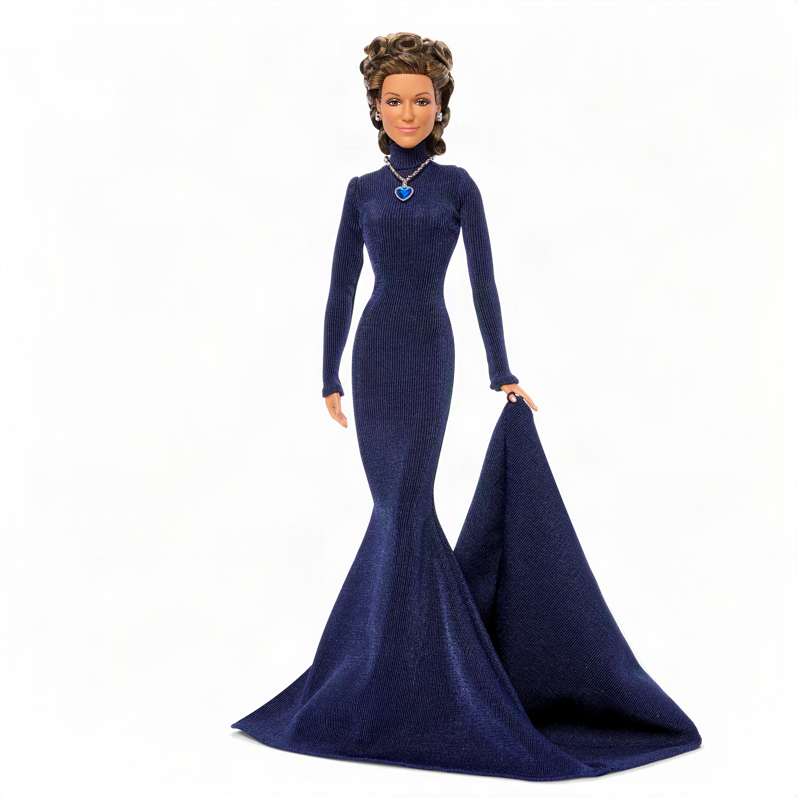 Barbie Signature Celine Dion Sammlerpuppe im ikonischen Award-Show-Kleid mit Puppenständer