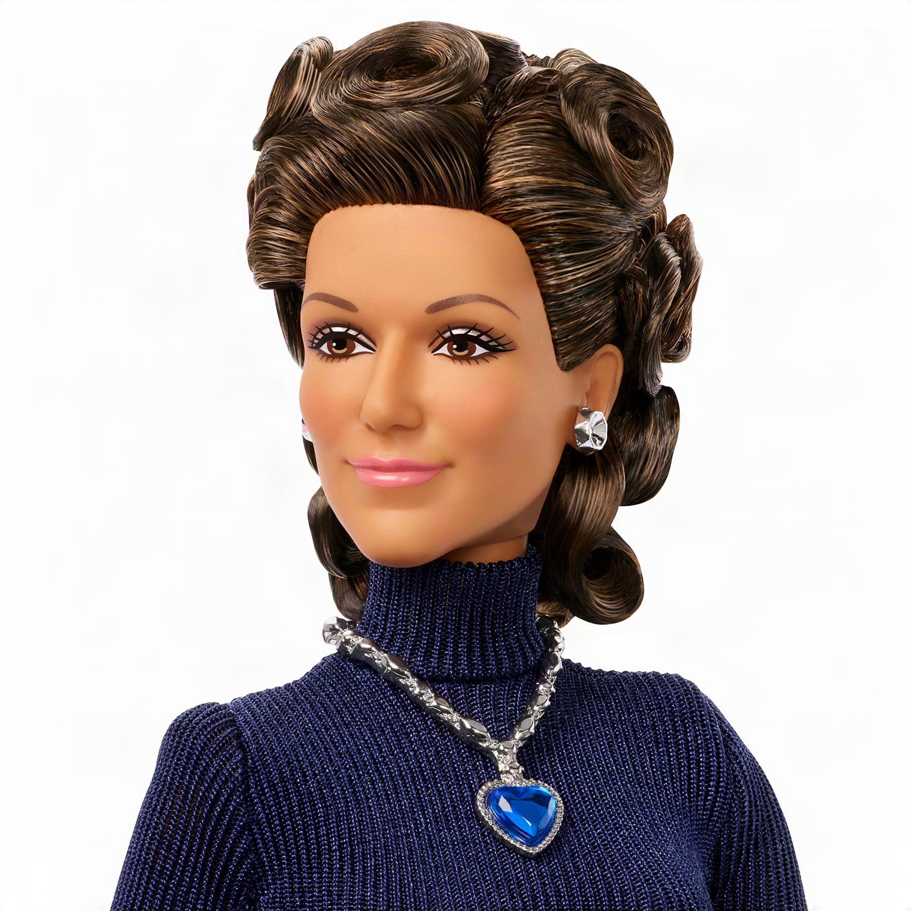 Barbie Signature Celine Dion Sammlerpuppe im ikonischen Award-Show-Kleid mit Puppenständer