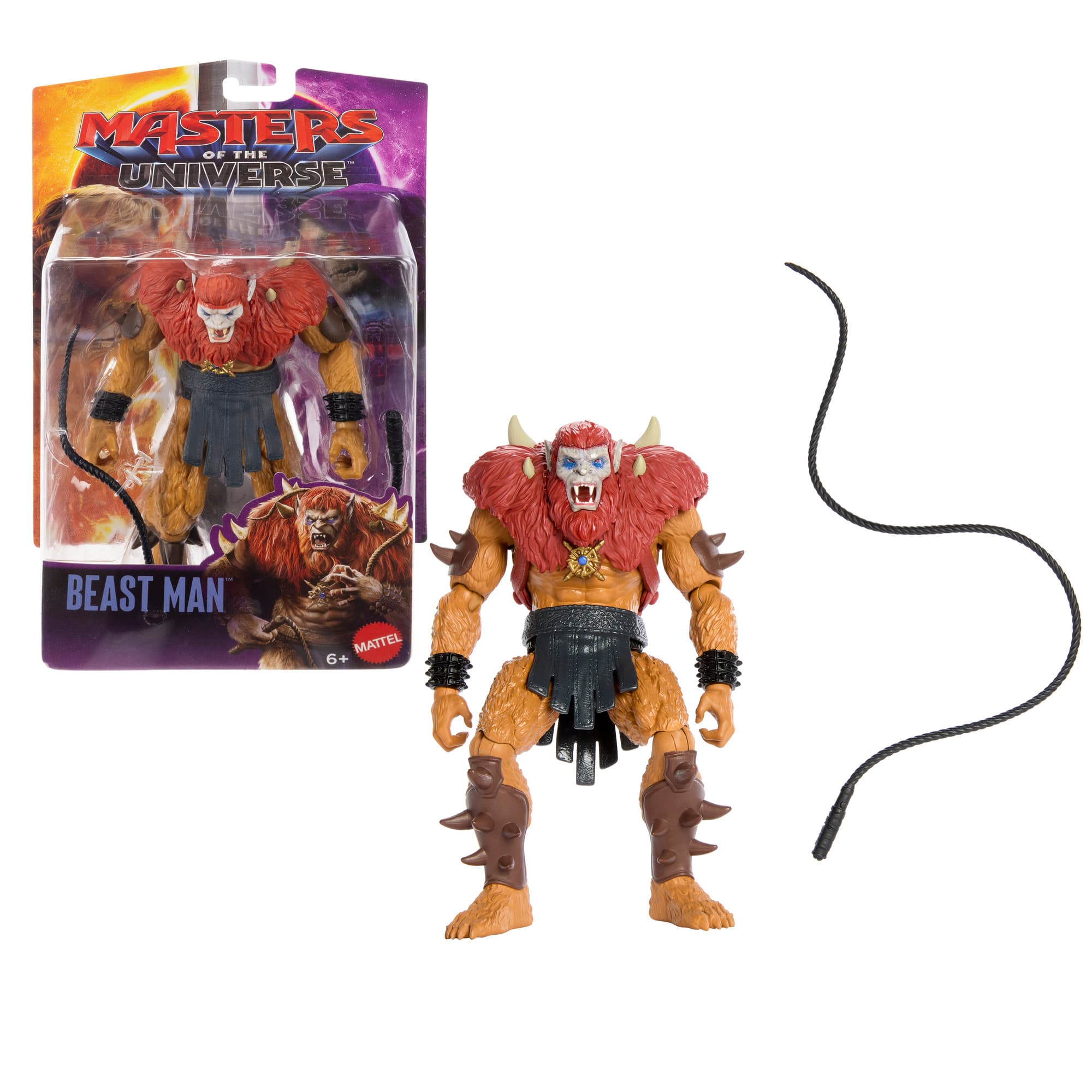 Masters of the Universe 2026 Film-Actionfigur-Spielzeug des Bösewichts Beast-Man, ca. 14 cm groß