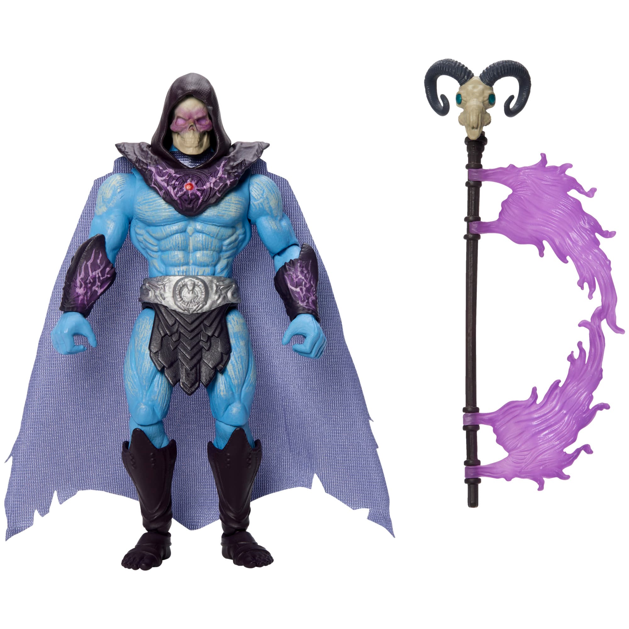 Masters of the Universe Funktionsfigur Skeletor mit Havoc-Stab-Attacke, Dreh- und Loslassfunktion