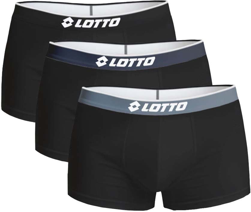LOTTO Herren Boxershorts Comfort 3er Pack
