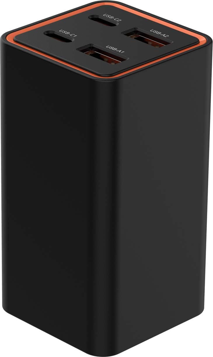 Produktbild MÜLLER 4-PORT 65W,USB-SCHNELLLADEGERÄT, SCHWARZ 3 von 4