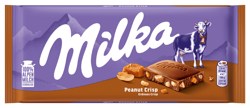 Milka Schokoladentafel Peanut Crisp
