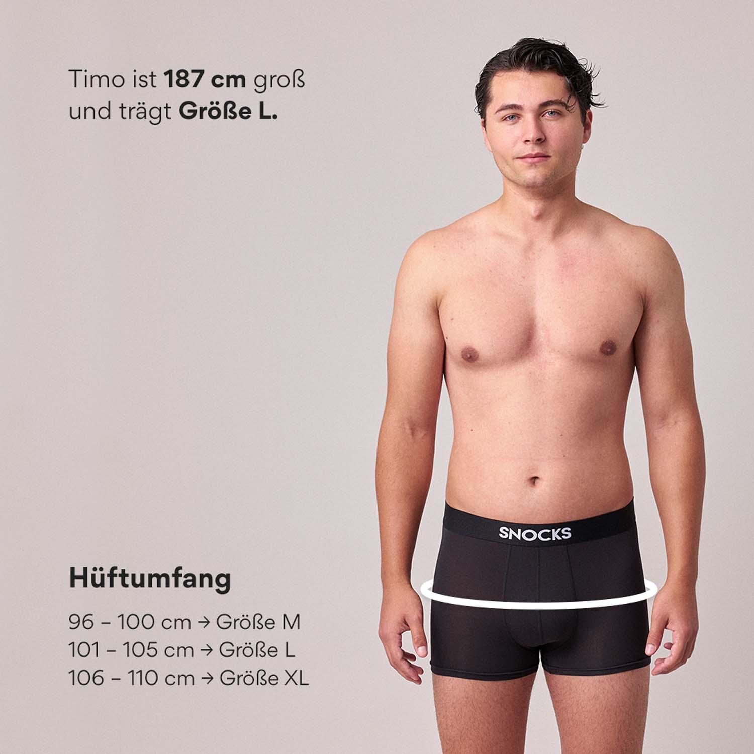Produktbild SNOCKS Herren Boxershorts Modal Premium 2er Pack 8 von 8
