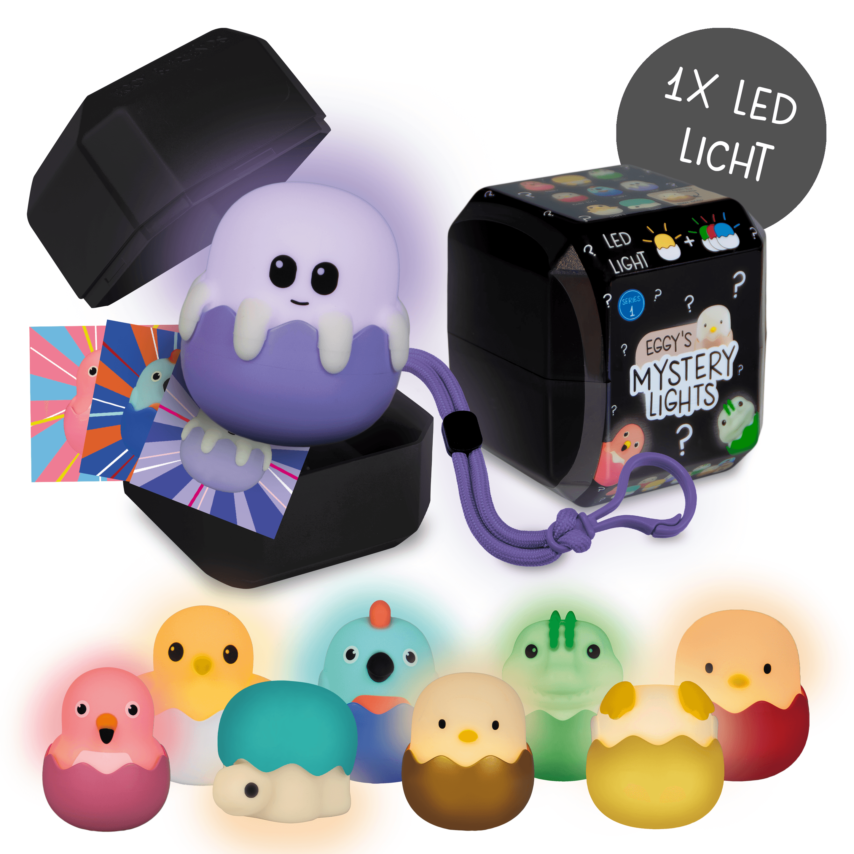 MegaLight Eggy's Mystery Lights, sortiert, 1 Stück