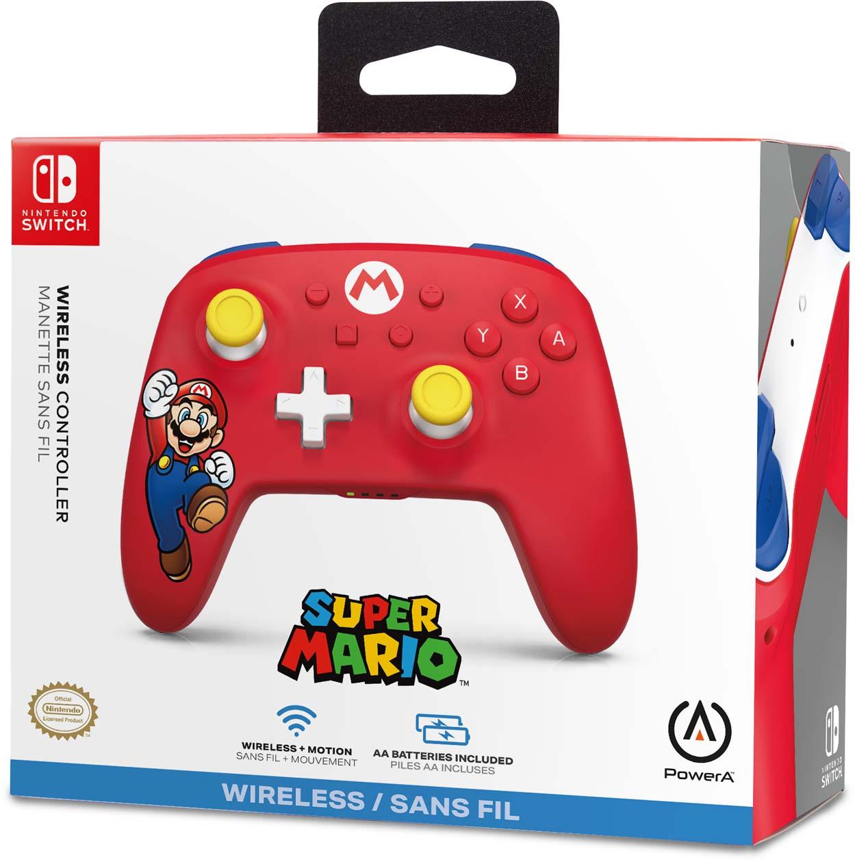 Produktbild PowerA Wireless Controller für Nintendo Switch - Mario-Joy 4 von 5