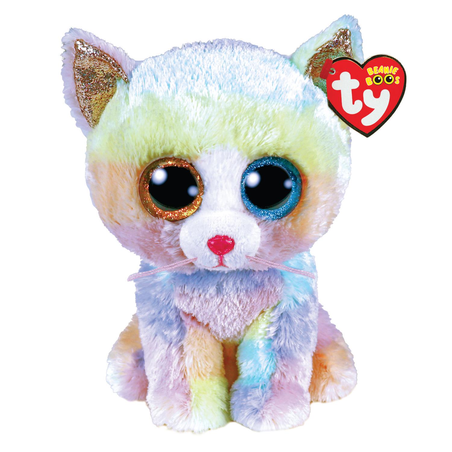 Ty - Plüschfigur  Beanie Boos Heather Cat 15 cm