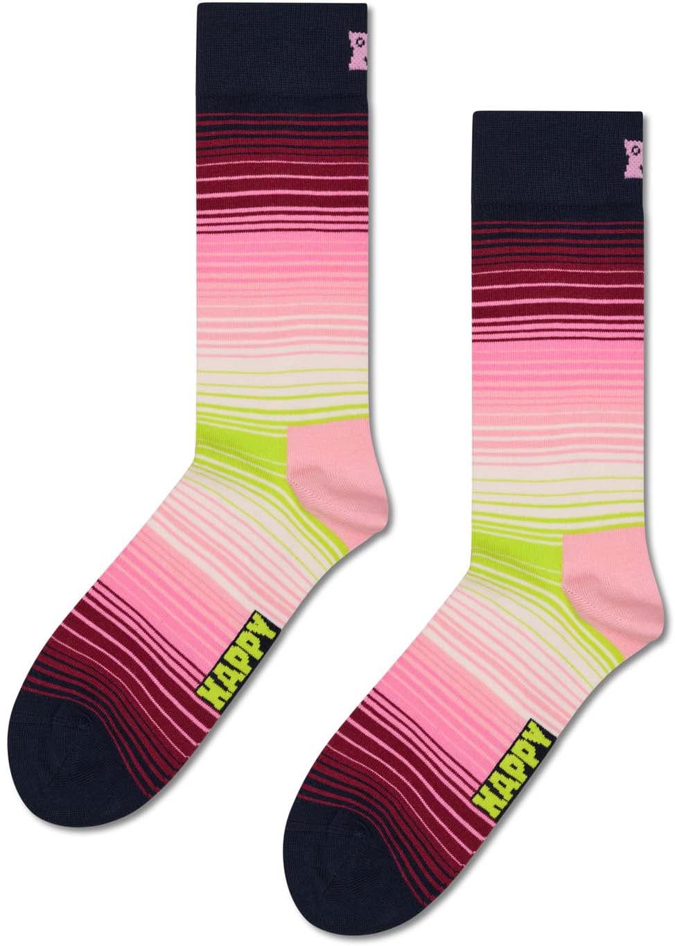 Happy Socks Unisex Socken Gradient Stripe