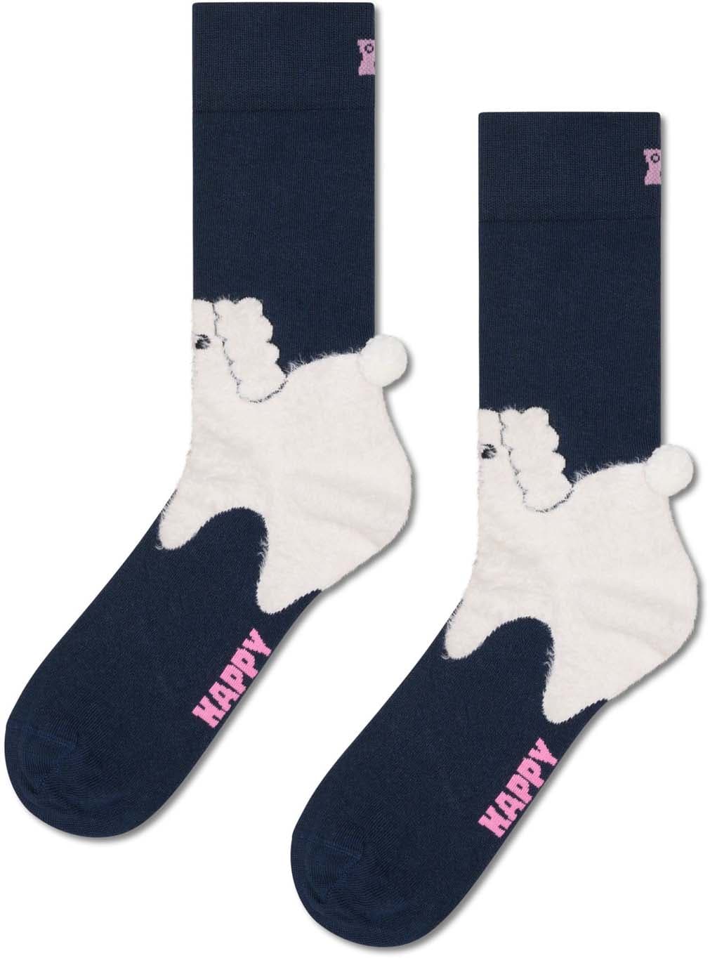 Happy Socks Damen Socken Fluffy Dog
