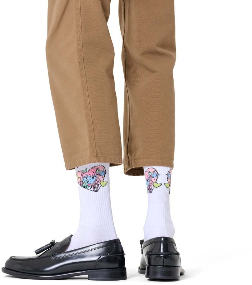 Produktbild Happy Socks Damen Sneaker Socken Peace 2 von 2