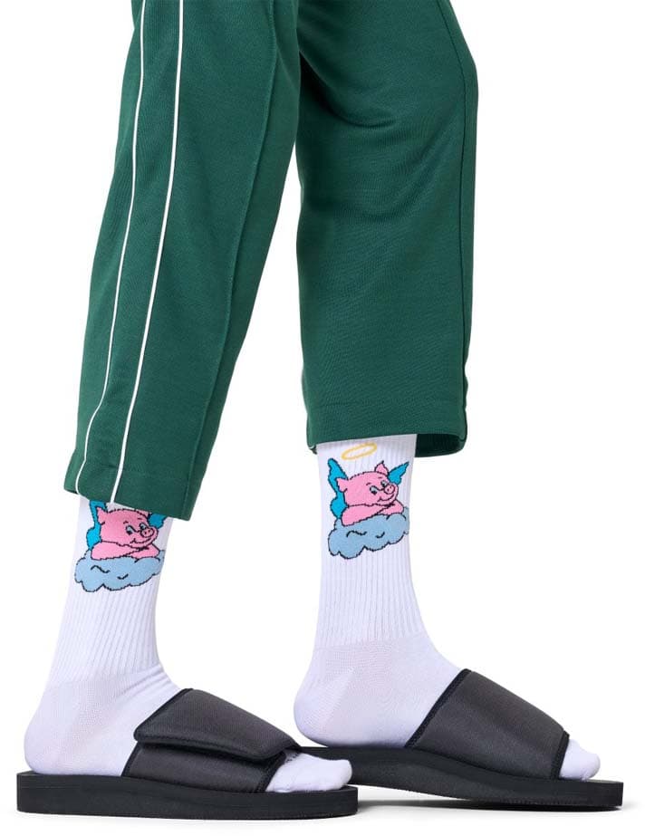 Produktbild Happy Socks Unisex Sneaker Socken Good Pig 2 von 2