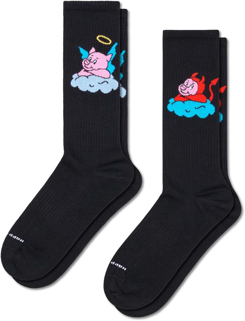 Happy Socks Unisex Socken Good Pig 2er Pack