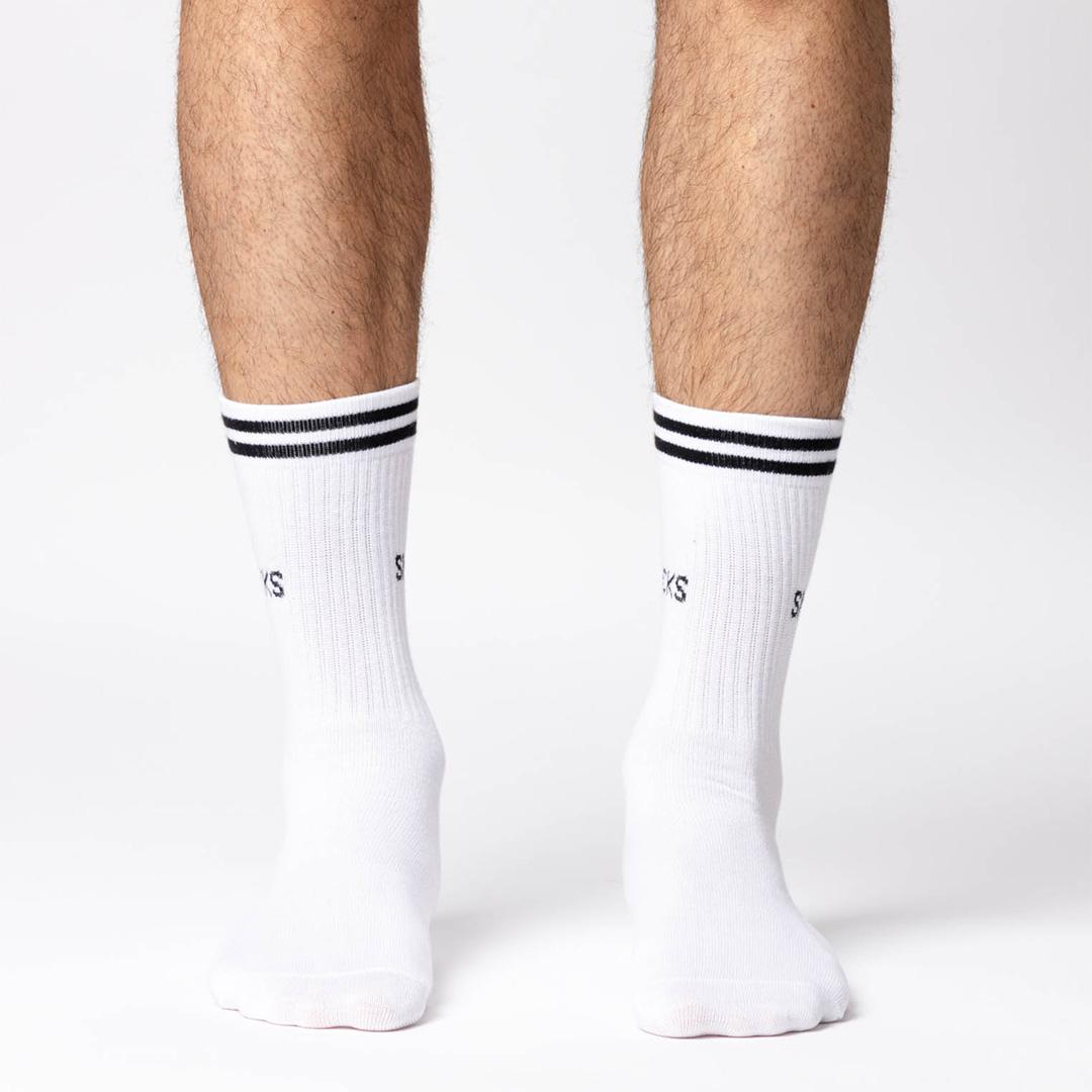 Produktbild SNOCKS Unisex Retro Tennis Socken 2 von 11