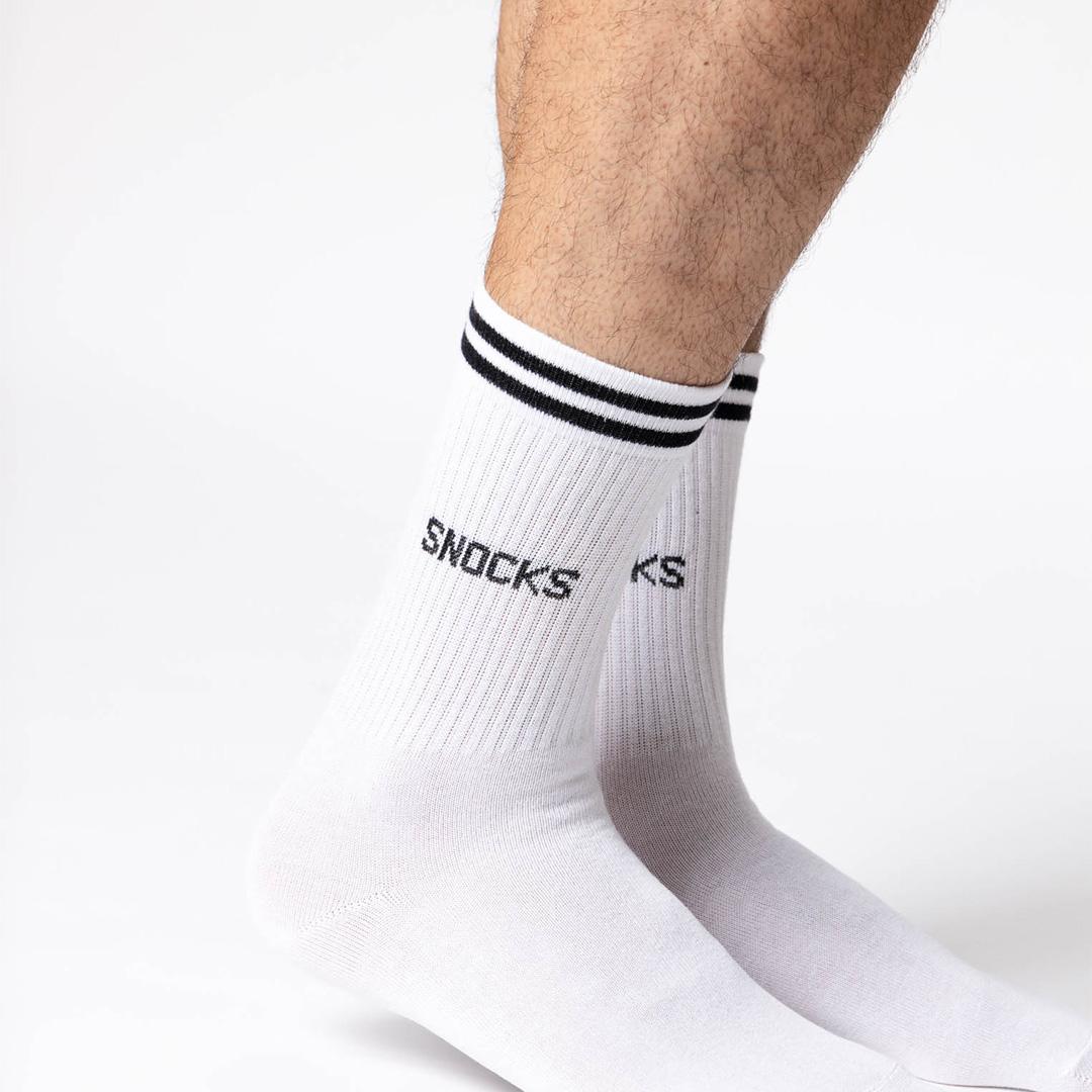 Produktbild SNOCKS Unisex Retro Tennis Socken 5 von 11