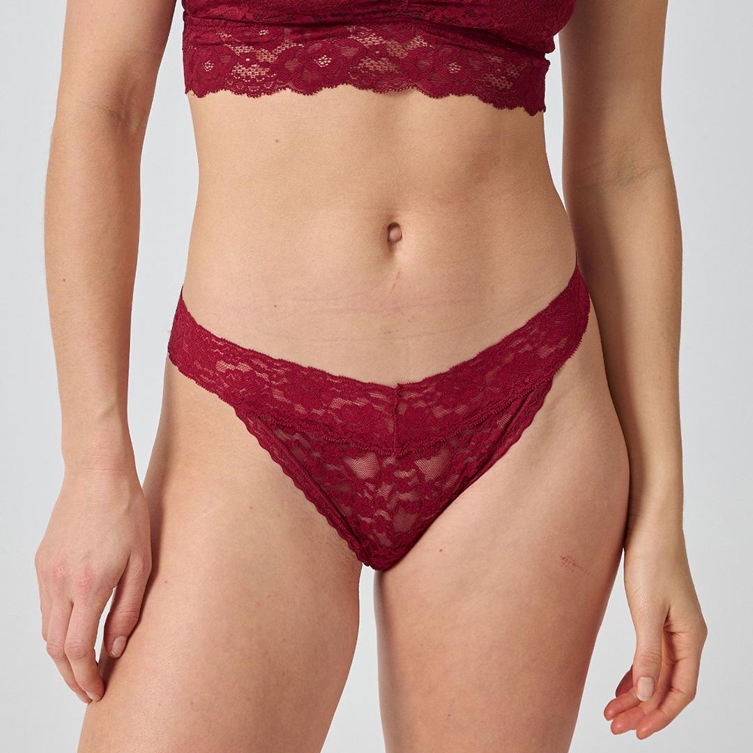 Produktbild SNOCKS Damen Tanga aus Spitze 2er Pack 3 von 8