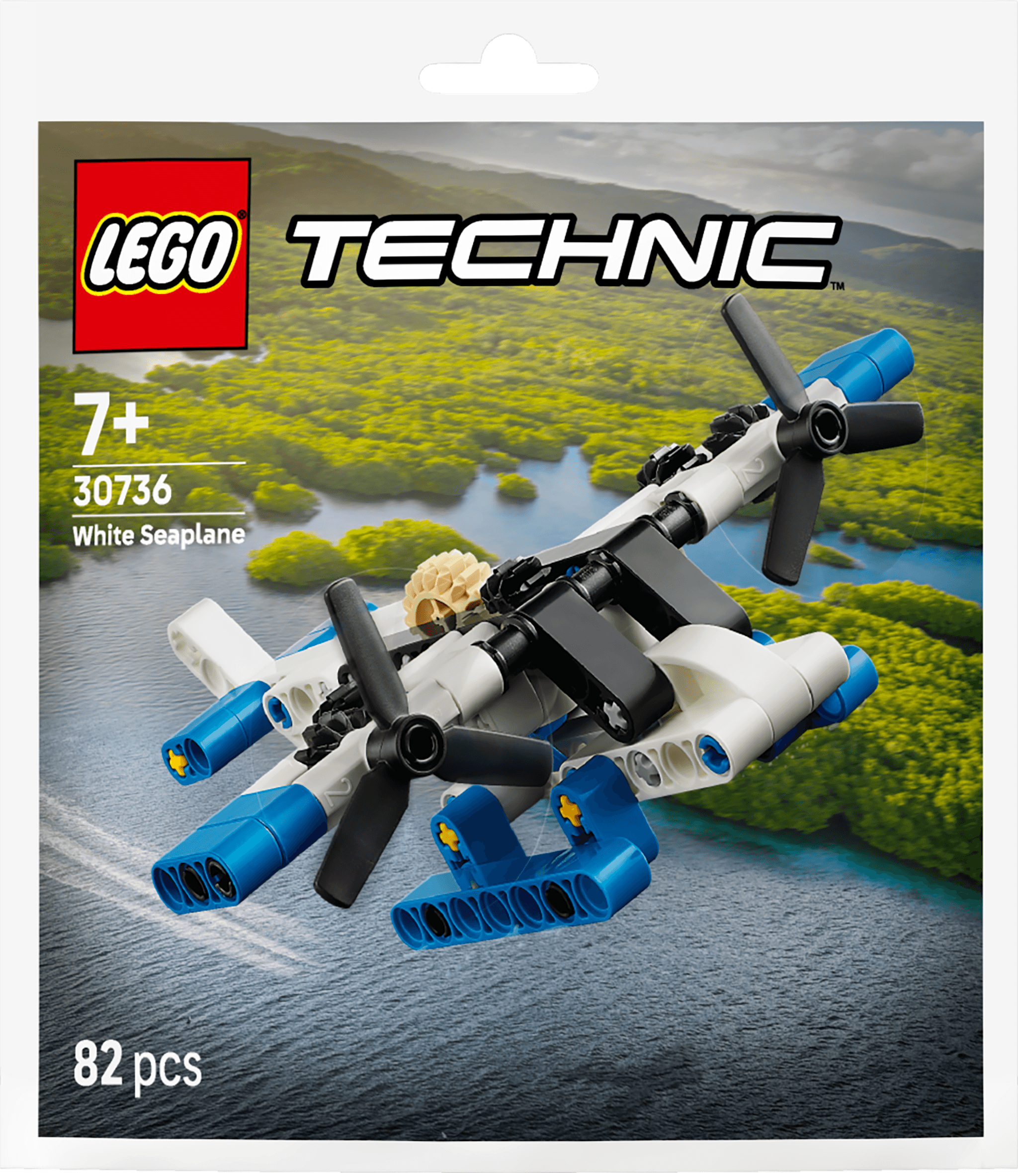 LEGO Technic 30736 Weißes Wasserflugzeug