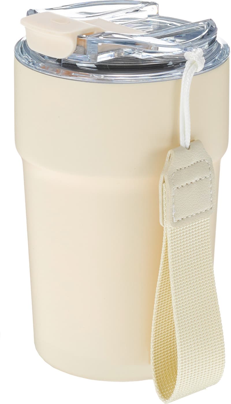 TRENDSHOP Kaffeebecher Enjoy matt 380ml